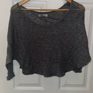 Hollister crop top sweater